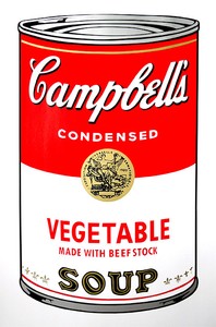 Andy Warhol Pop Art Sunday B Morning Campbell S Soup Can