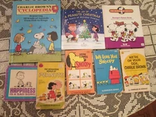 Lot of 8 PEANUTS Books by Charles M. Schulz