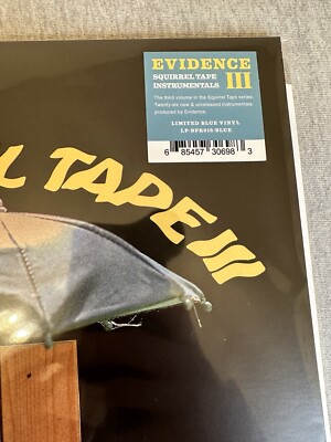 New Signed Evidence SQUIRREL TAPE INSTRUMENTALS VOLUME 3 Sky Blue
