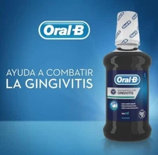 ENJUAGUE BUCAL ORAL-B CLEAN MOUTH WASH GINGIVITIS COMBAT MENTA MINT 350ML Oral❤️