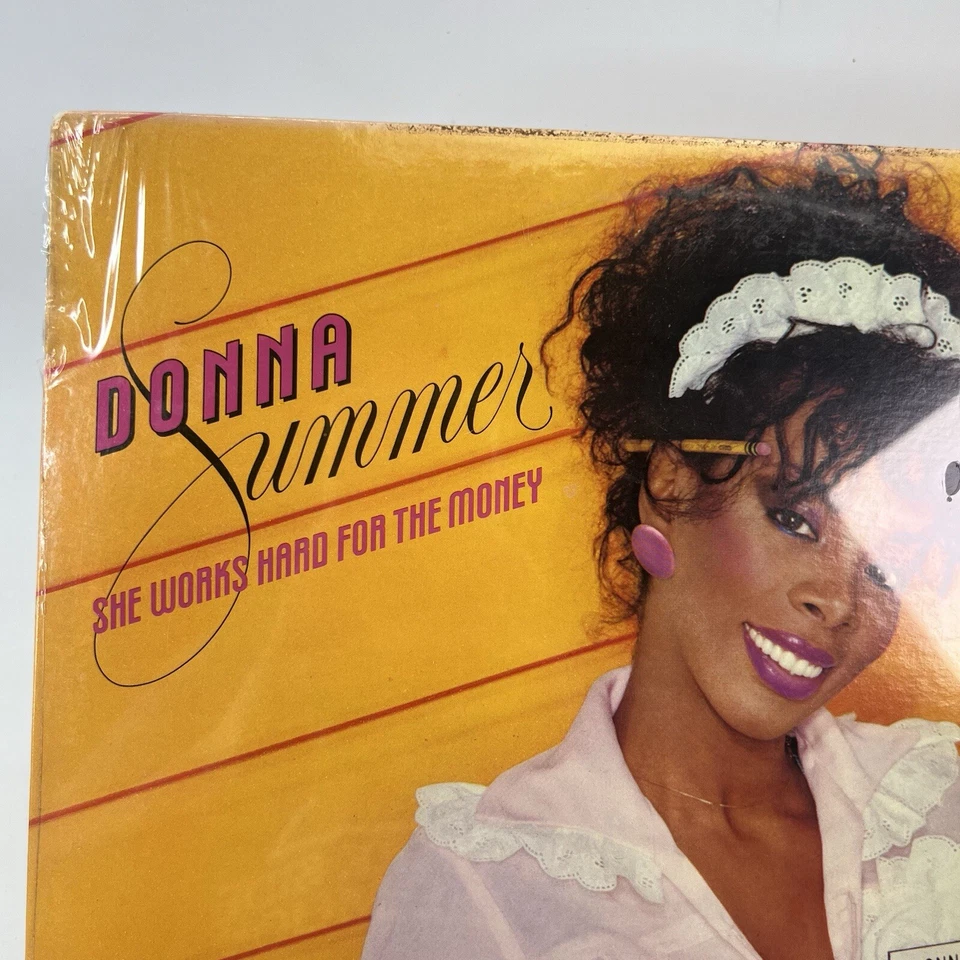 Donna Summer ‎She Works Hard For The Money LP винил 1983 запечатанный - Изображение 3 из 4