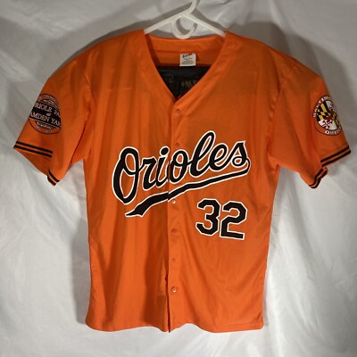 Matt Wieters Promo Jersey Mens Extra Large Baltimore Orioles Maryland Flag Patch