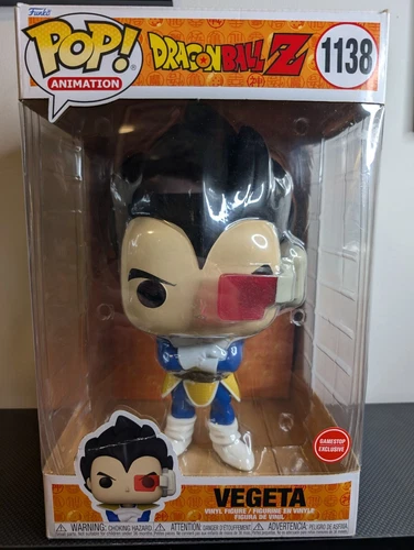 Funko Pop! Vinyl Jumbo 10 in: Dragon Ball - Vegeta - GameStop (Exclusive) #1138