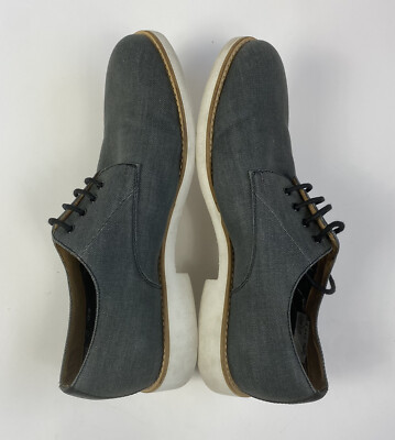 G-Star Raw Grey Denim Oxford Shoes Size 11 G-Star | Shoes | Gstar Raw Grey Denim Oxford Shoes Size 1  main image 4