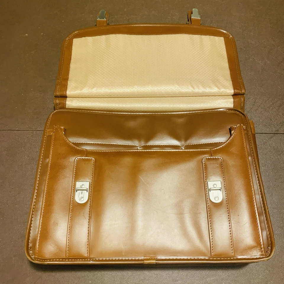 McKlein EE. UU. Cuero Mensajero Bolso Cartera Laptop Maletín Correa para el Hombro Foto 2 de 4