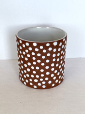 ZUETHEN Denmark Red Clay Polka Dot Pottery Ed...