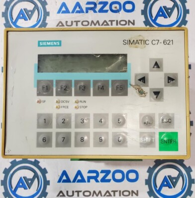 Siemens Simatic C7-621 6ES7621-1AD02-0AE3 Compact Interface Unit Operator Panel
