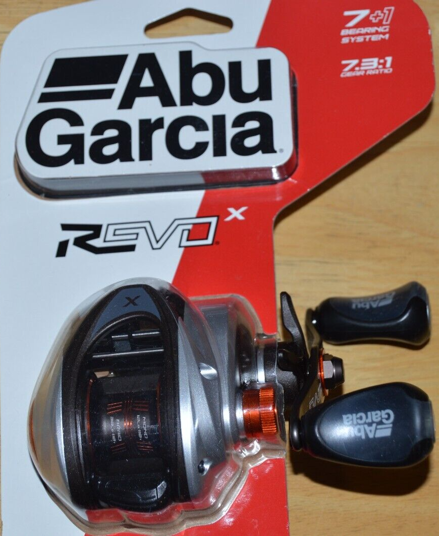 abu garcia revo x baitcasting reel right revo5XHS gear ratio  bearing NEW