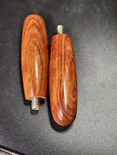 Custom Made Pair of Bubinga Handles for Lie Nielsen Boggs Spokeshave
