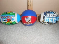 Lot of 3 Soft Play Chuck E. Cheese's Balls