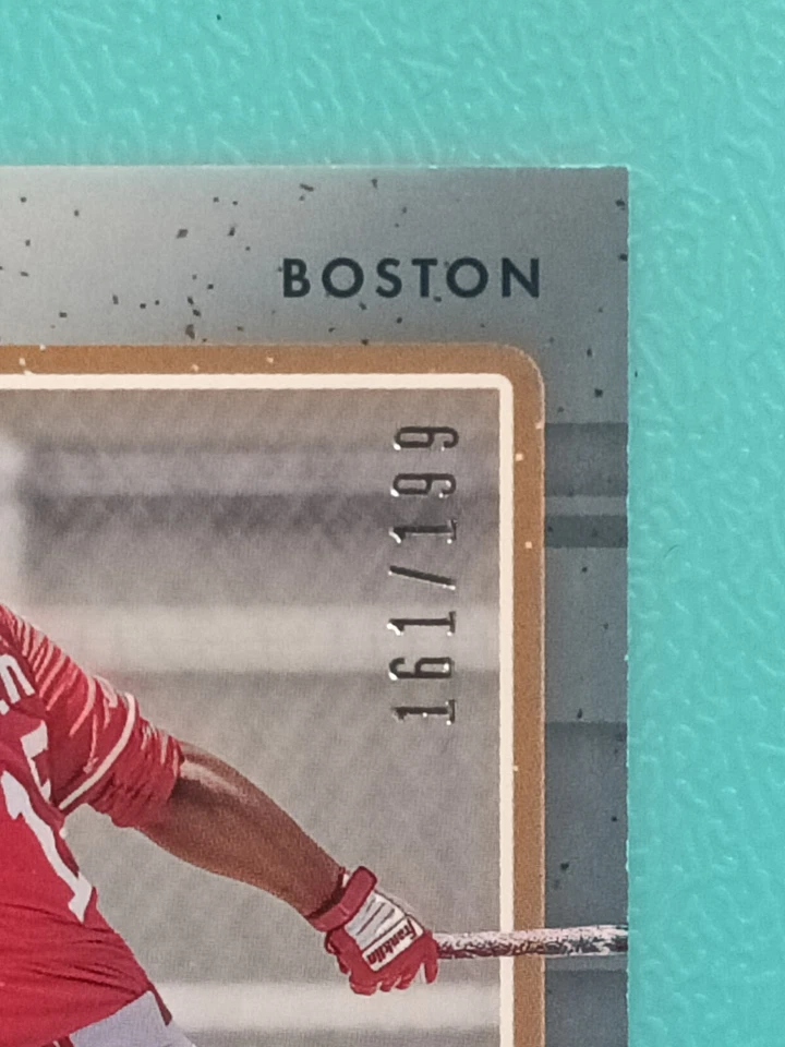 2017 DONRUSS RAFAEL DEVERS THE PROSPECTS #-161/199 BOSTON RED SOX - Image 2 of 3