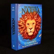 2008 The Chronicles of Narnia A Pop-Up Adaptation by Robert Sabuda Children's...