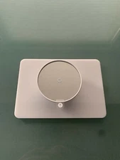Rectangular Trim Wall Plate for the 2020 Google Nest model, 5 x 7 Shiny White