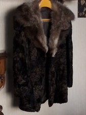 pelliccia astrakan vintage