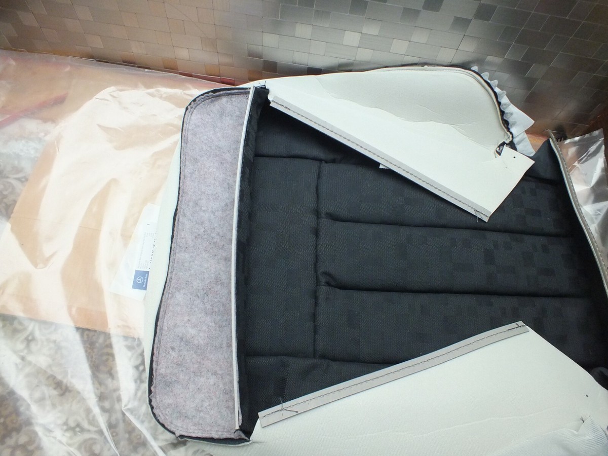 Origin. Mercedes W140 Sitzbezug POLSTEREINLAGE Bezug Heizkissen 