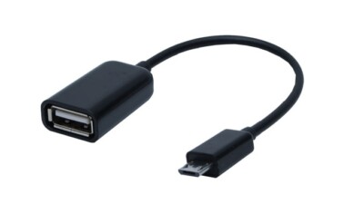 Good Connections USB-OTG (On-the-go) Adapterkabel Micro USB 2.0 Stecker B auf Bu