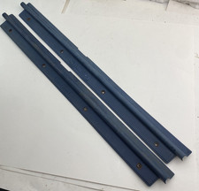 1980-1986 Datsun Logo 720 Pickup Oem 80-86 Door Sill Plates Step Tread Kick 81