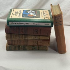 Lot Of 6 L.M. Montgomery Anne Of Green Gables Vintage Grosset Dunlap Thrushwood