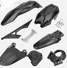 Kit parafango in plastica stile carbonio completo Talaria Sting