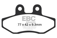 Sfac Carbon BremsbeläGe FüR EBC Roller Yamaha Xc 125 Mbk Flame X Sfac3