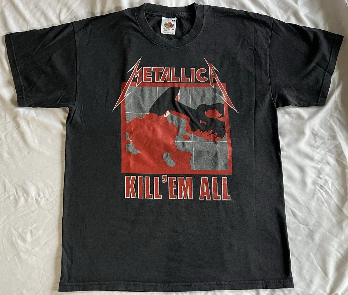 レア　メタリカ　キルエムオール　Tシャツ　ヴィンテージ　黒　XL スリフティ Metallica Kill Em All In Men's T-Shirts for sale - eBay