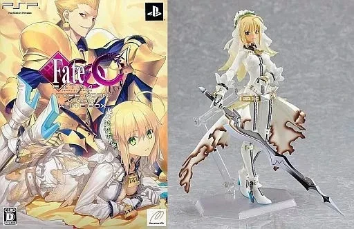 Fate/EXTRA CCC Type-Moon Virgin White Box Limited Edition PSP