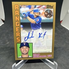 2019 Topps 1984 Isiah Kiner-Falefa Autograph Auto Gold /50 84A-IKF