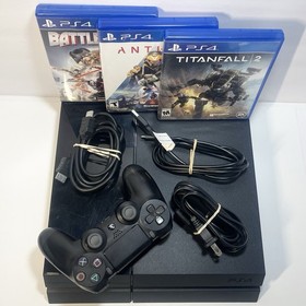 Playstation 4 Console (Tested!) PS4 Controller Video Game Bundle