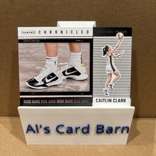 2025 Panini Chronicled Caitlin Clark #74 Shoe Game Indiana Fever WNBA Card