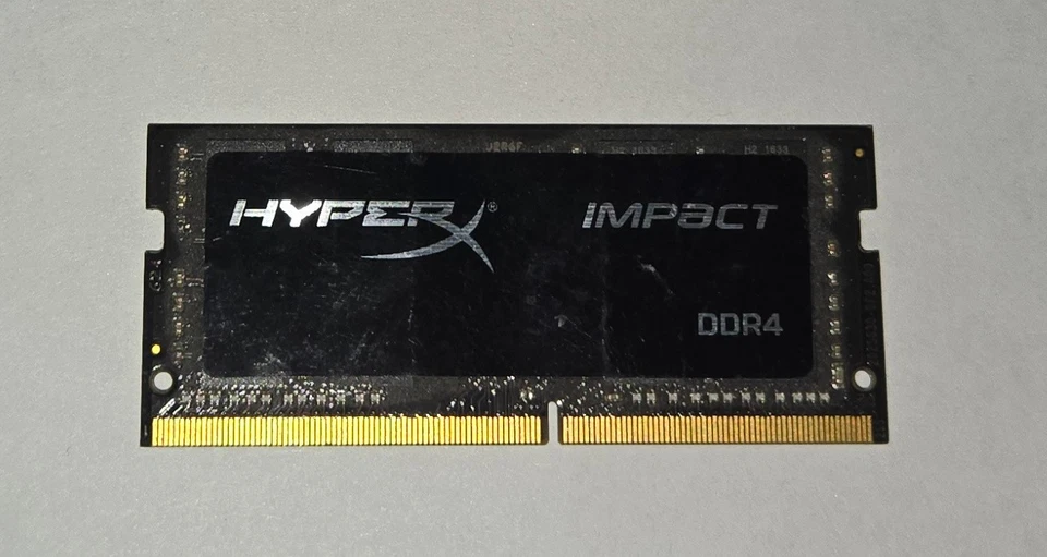 8GB DDR4 2133MHz HX421S13IB/8 Laptop Memory SODIMM RAM HyperX Impact - Image 2 of 3