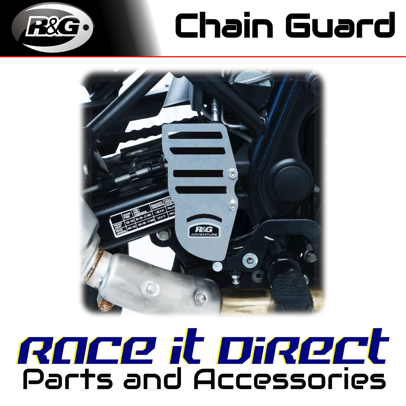 R&G - RES0004SI - Chain and Belt Guards