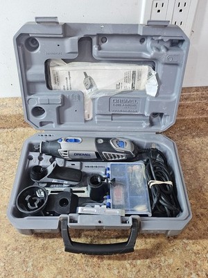 Dremel 4000 High Performance Rotary Tool Kit w/ Case And Accessories Pre-owned