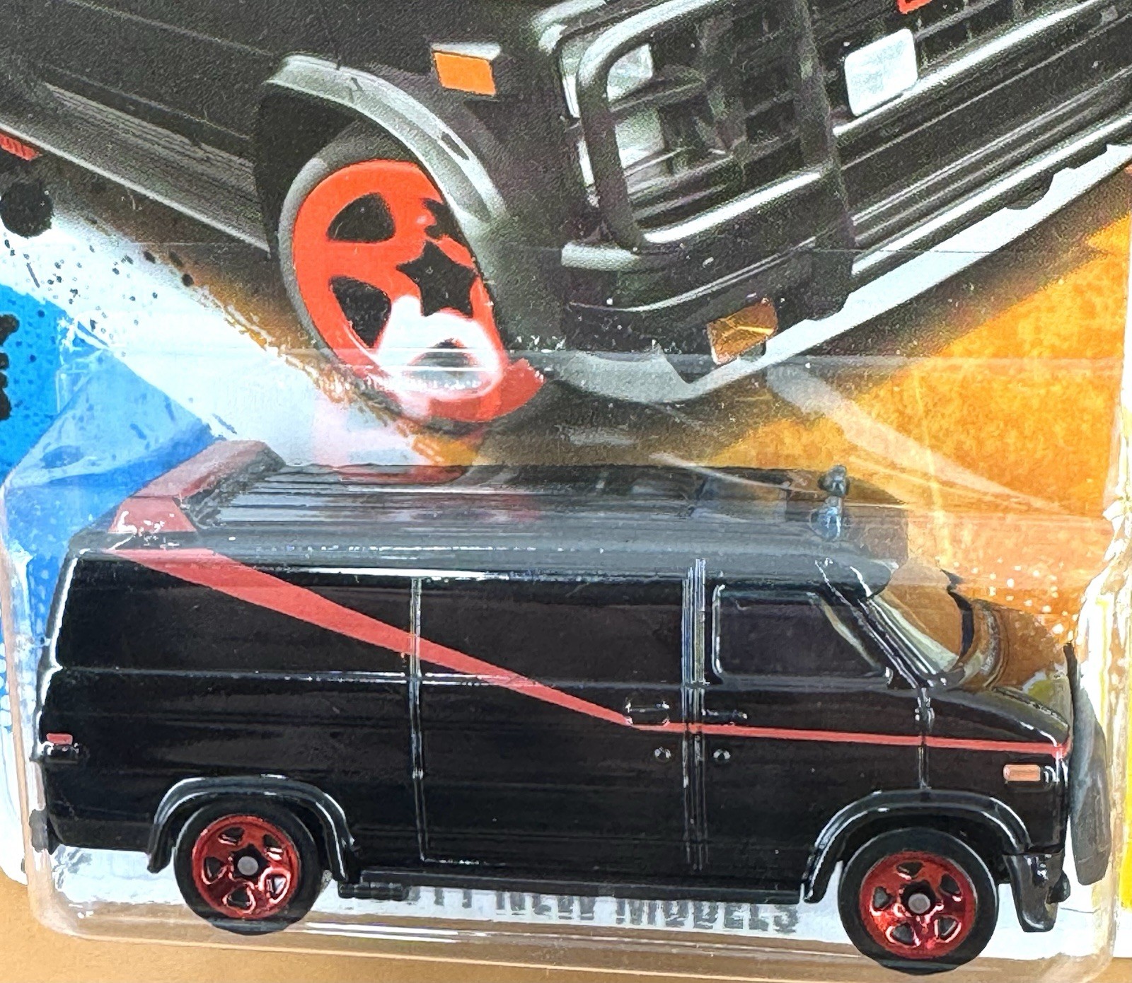Hot Wheels 2011 New Models A TEAM VAN Black w/5s wheels 39/50 thumbnail 2