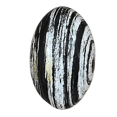 Natural Silver Leaf Obsidian 19.5x12.5x6 mm Oval Polished Gemstone LS01683-22