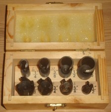 8 PIECE WOOD PLUG DRILL CUTTER SET
