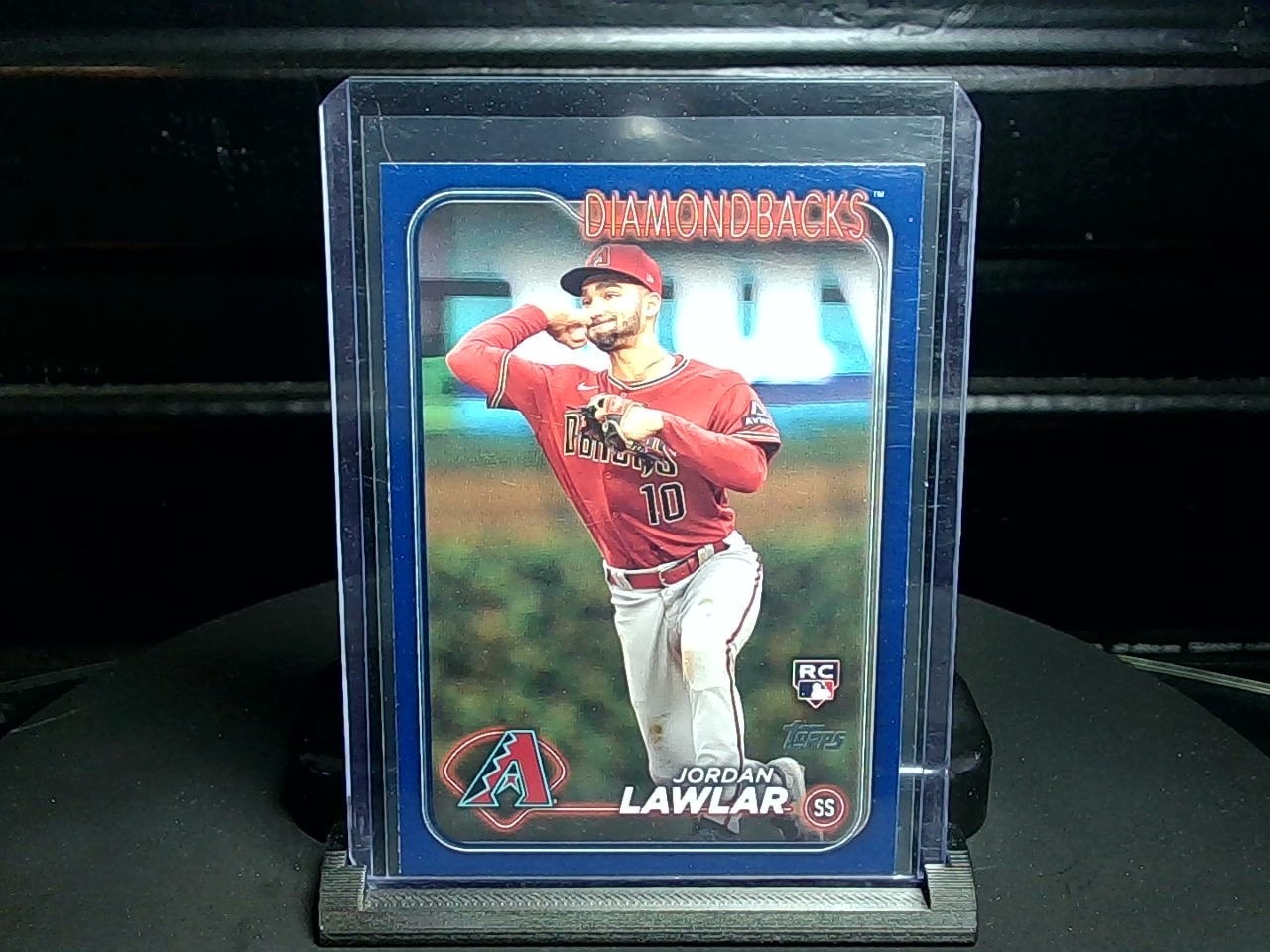 2024 Topps Series 2 - Jordan Lawlar #451 Royal Blue (RC)