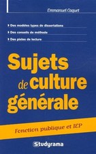 Argomenti Di Cultura Generale: Concorsi Categorie A E B IEP | Buone Condizioni