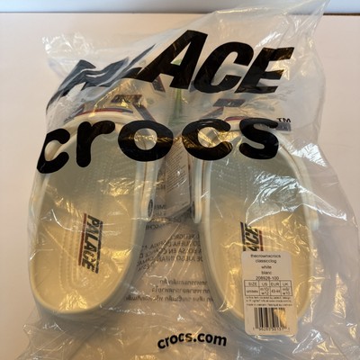 Basically A Palace x Crocs I M IN LOVE WID COCO POPS - White (Men s Size 10)