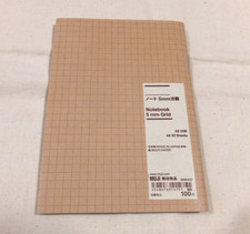 Muji note book 5mm Grid A6 32 Sheets set of 10