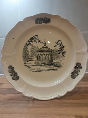 Wedgwood Dekoteller '' Pavillon im Eden Park
