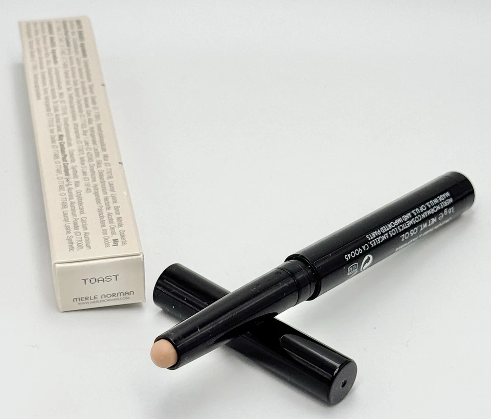 Barra de sombra Merle Norman - Tostadas - 0,05 oz. Tamaño completo nuevo en caja Foto 4 de 4