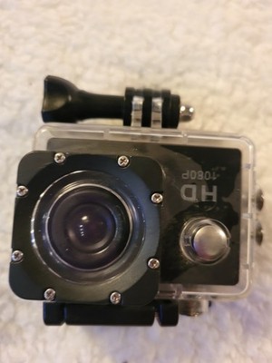 Our Life Action Camera Ultra HD Model L202 W/Waterproof Case No Card 1080p B#10