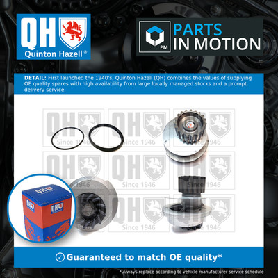 Water Pump fits DAEWOO LACETTI KLAN 1.4 2004 on F14D3 Coolant QH 94013802 New
