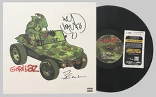 DEL THE FUNKY HOMOSAPIEN SIGNED GORILLAZ VINYL LP RECORD + DAN w/JSA COA!