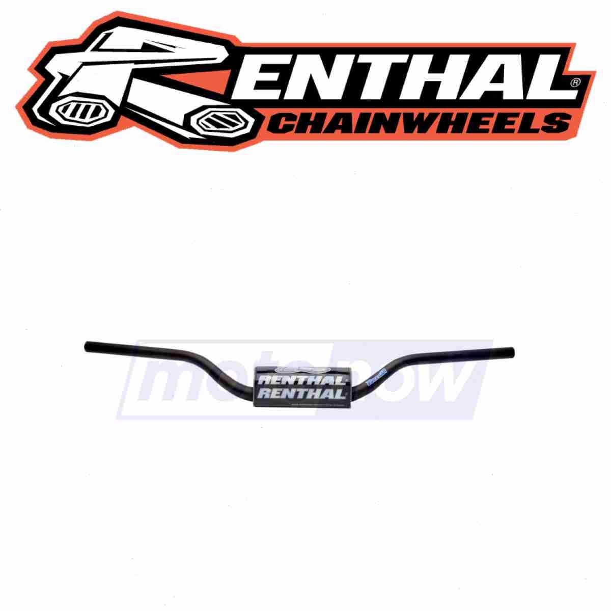 Renthal 609-01-BK Fatbar Handlebar for Control Handlebars & Accessories tn
