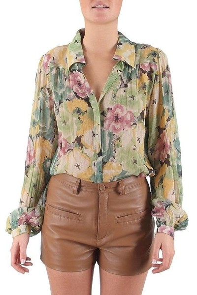 Women Winter Kate Shirt Multicolor Silk 40 / L /