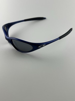 Oakley Minute 1.0 Code Blue Frame Black Iridium Lens 04-094 Silver Icons RARE