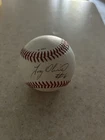 Tony Olivia Autographed Baseball Ball Signed with Signature and #6