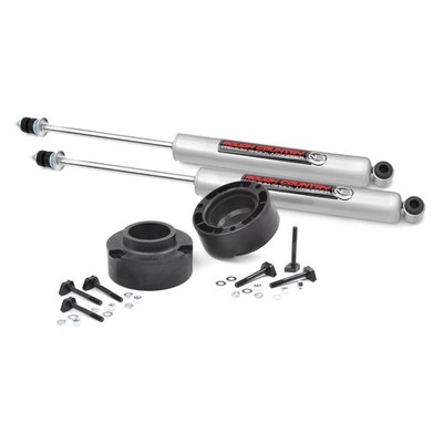 Rough Country 2.5'' Leveling Kit w/ Premium N3 Shocks for Ram 1500 2500 3500 4WD