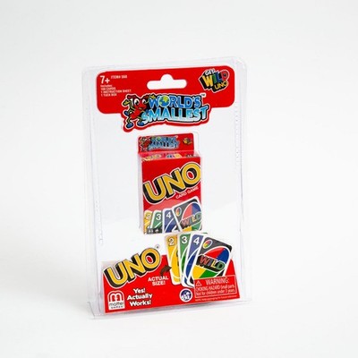 Worlds Smallest - Uno Card Game